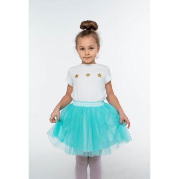 Спідниця для дівчинки Vidoli від 3 до 6 років Бірюзовий G-21870W 98-104