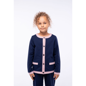 Кардиган для дівчинки Vidoli від 7 до 11 років Синій G-19595W 146