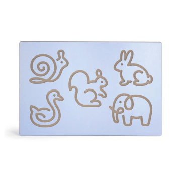 Обучающая доска для детей Viga Toys Рисование зверят  50864