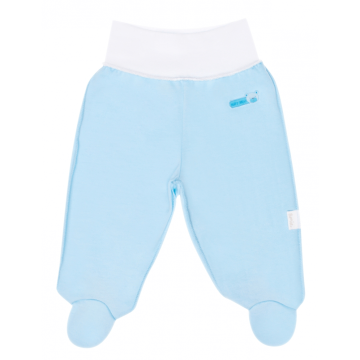 Повзунки штанці Smil класика Блакитний 0-1 місяців 107172 50