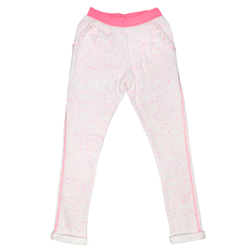 Штани для дівчинки Smil Солодкий гламур Білий/Розовий 4-6 років 112201 116