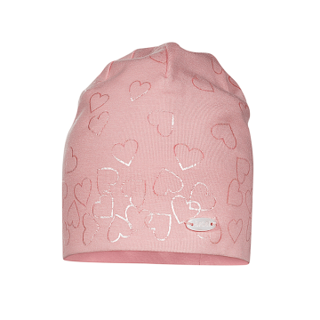 Вязаная шапка детская демисезонная Broel Розовый 6-12 месяцев PUNIA 45