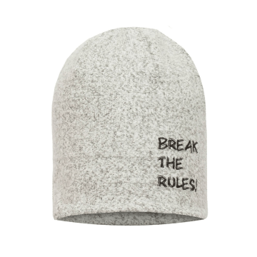 В'язана шапка дитяча демісезонна Broel Сірий 2-13 років DRAGSTER 55/57