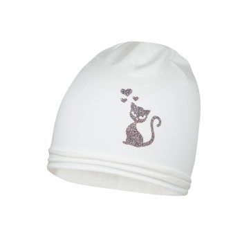 Шапка детская демисезонная Broel Молочный 9 месяцев - 1,5 года SANTORI 47