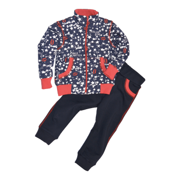 Спортивний костюм для дівчинки JOIKS Синій/Червоний 2-6 років 036 98