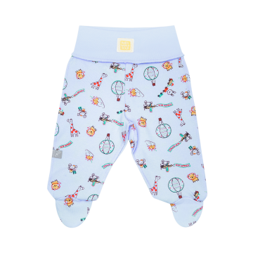 Повзунки штанці Smil Маленький мандрівник Блакитний 1-3 місяці 107199 62