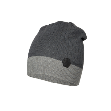 В'язана шапка дитяча демісезонна Broel Сірий 2-13 років FILIPPO 51/53