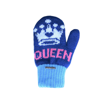 Рукавиці дитячі Margot Bis подвійна в'язка Синій 3-5 років Bonita One Size