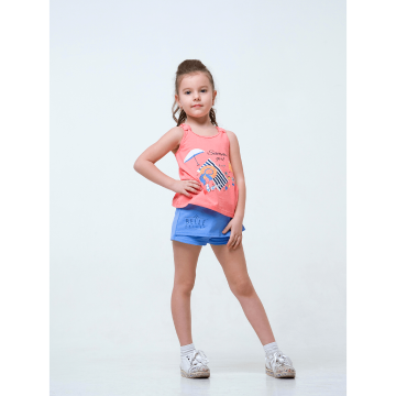 Дитячі шорти для дівчинки Smil Лазурний берег Блакитний 2-6 років 112315 98