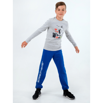 Спортивні штани дитячі Smil Велогонщики Синій 9-10 років 115112 140