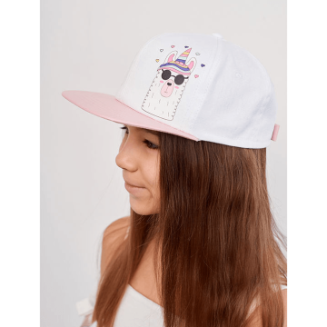 Кепка детская Дембохаус Белый/Розовый 2-6 лет Джовита 50