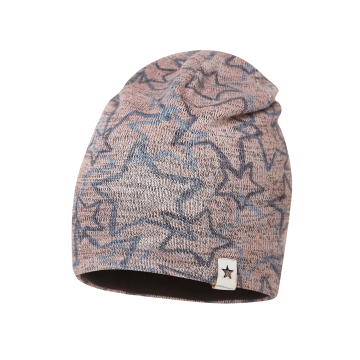 В'язана шапка дитяча демісезонна Broel Рожевий 2-9 років OKTAVIA 53