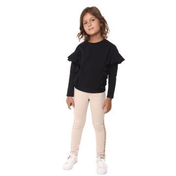 Теплі лосини на дівчинку Lafleur Бежевий 7-9 років Л4201 122