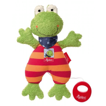 Музична іграшка жаба Sigikid 27 см 38680SK