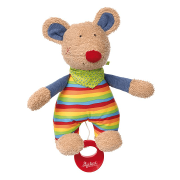 Музична іграшка мишка Sigikid Beasts 23 см 41535SK