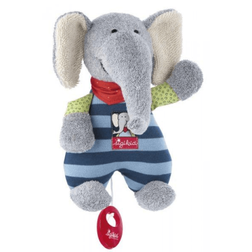 Музична іграшка слоник Sigikid 22 см 48800SK