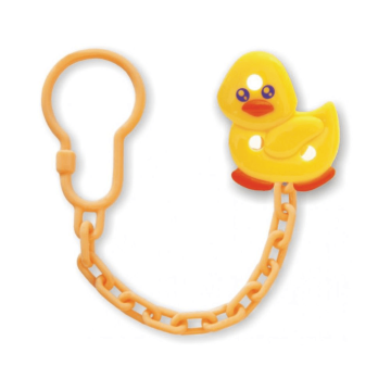 Тримач для пустушки Baby Mix Жовтий FU/160262