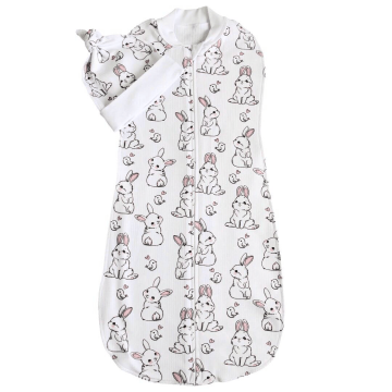 Пелюшка кокон для новонароджених на блискавці з шапочкою Embrace Білий від 0 до 3 міс pkzn004 0-3 міс