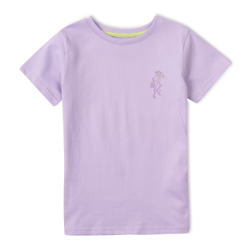 Футболка для дівчинки Krako Жирафчик Фіолетовий від 9 міс до 2 років 2020T31 86-92