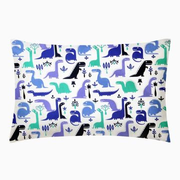 Детская наволочка бязь Cosas Dino Blue 60х40 см