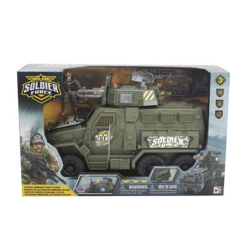 Ігровий набір солдатики Chap Mei Soldier Force Tactical Command Truck Playset 545121