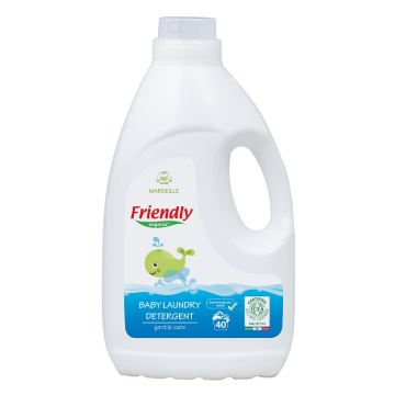 Жидкий гель для стирки Friendly Organic Laundry Detergent Marseille Марсельское мыло 2000 мл FR2281