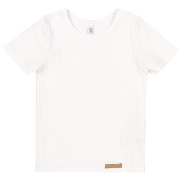 Футболка детская Bembi Rhythm of Nature 5 - 6 лет Трикотаж рубчик Молочный ФБ992 116