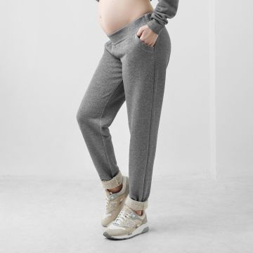 Штани для вагітних Dianora сірі з люрексом 1807 1030 S