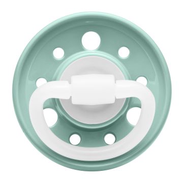 Пустушка латексна Nip Вишенька Бірюзовий від 6 міс 910093