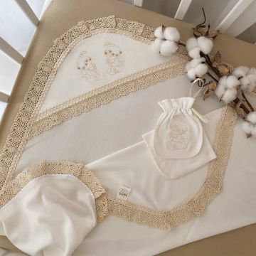 Крыжма с аксессуарами, Бетис Хрестильна скарбничка, кулир, молочный