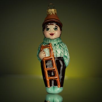 Ялинкова іграшка Rizdviani Istorii Ромчик-помічник 12,5 см 4820001154696