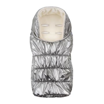 Зимовий конверт в коляску і санки ЛяЛя 3 - 6 міс Срібло 17ПЛ003_3-18 68