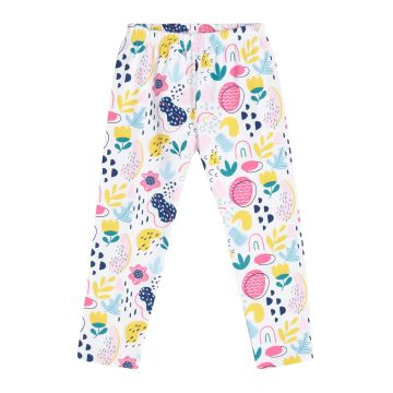 Лосини дитячі ЛяЛя 1,5 - 7 років Стрейч-кулір Білий 10СН132_2-477 92