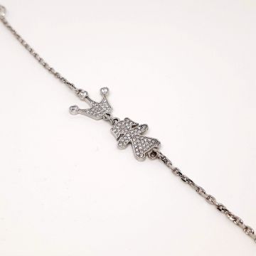 Срібний браслет для мами UMAX Принцеса 4120/91