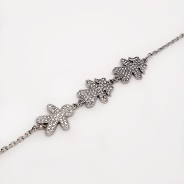 Срібний браслет для мами UMAX Синочок і дві доньки 4120/9