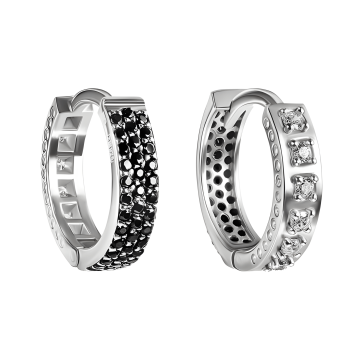 Срібні сережки UMAX Соломія двосторонні 20456