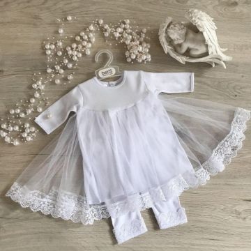 Набор для девочки Бетис Діва Марія-4 Белый от 0 до 6 мес 27684693 62