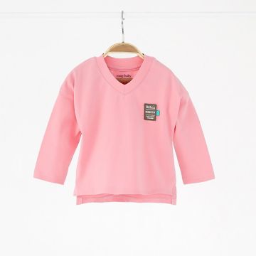 Лонгслив дитячий Magbaby Direct 9 - 24 міс Рожевий 103900 80