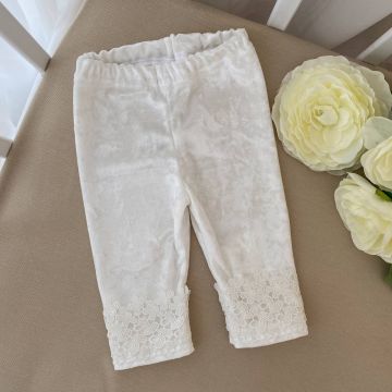 Лосини дитячі BetiS Оксамитовий блиск 0 - 18 міс Оксамит Молочний 27685240 86-52