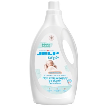 Гіпоалергенний ополіскувач для пом'якшення тканин JELP Baby 0+ Делікатна свіжість 2 л 57 прань 98069