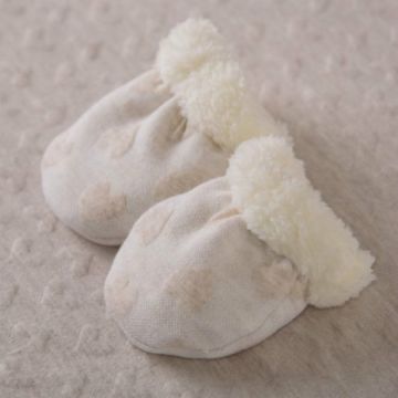 Рукавички капітон-махра Бетіс Вухастий Амурчик Кавовий 56-38