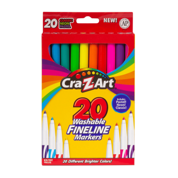 Маркери для малювання легкозмивні Cra-Z-Art 20 шт 01308CRA