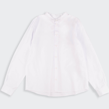 Рубашка детская Bembi City collection 6 - 13 лет Ткань сорочечная Белый 100 РБ211 116