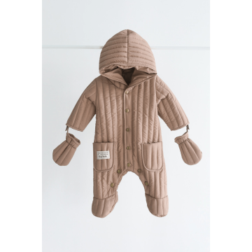Демісезонний комбінезон дитячий Magbaby Frank від 0 до 12 міс Бежевий 112270 62