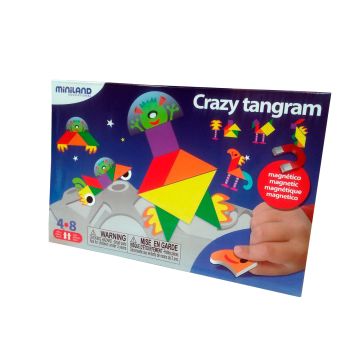 Розвивальна гра магнітна Miniland Танграм 31965