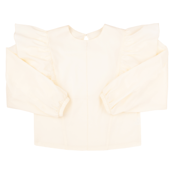 Блуза для девочки Bembi City collection 6 - 13 лет Креп/Супрем Молочный 200 РБ199 116