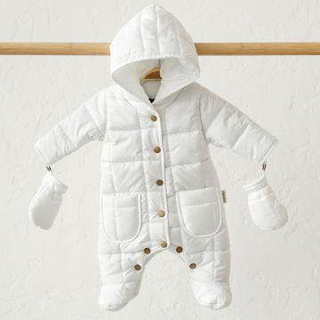 Демісезонний комбінезон дитячий Magbaby Stitch 0-12 міс Білий 112060 80