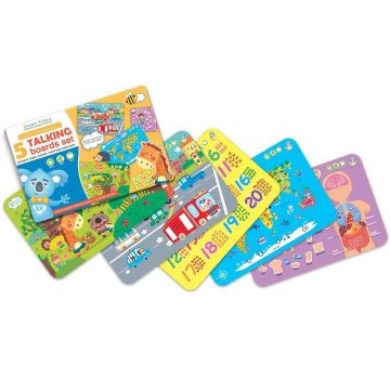 Борд интерактивный Smart Koala Карта мира, Части тела, Цифры, Транспорт, Животные