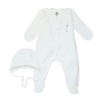 Набір одягу для новонароджених Minikin I love milk 0 - 3 міс Футер Молочний 2316001 62