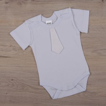 Боди для мальчика с коротким рукавом Бетис Святковий Белый от 0 до 6 мес 27070269 68